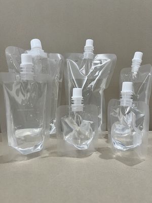 Medicine Liquid Stand Out Pouch With Spout From 100-300ml