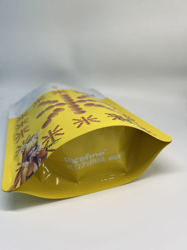 0.045-0.15mm Film Standing Pouch Machine With Zipper Type