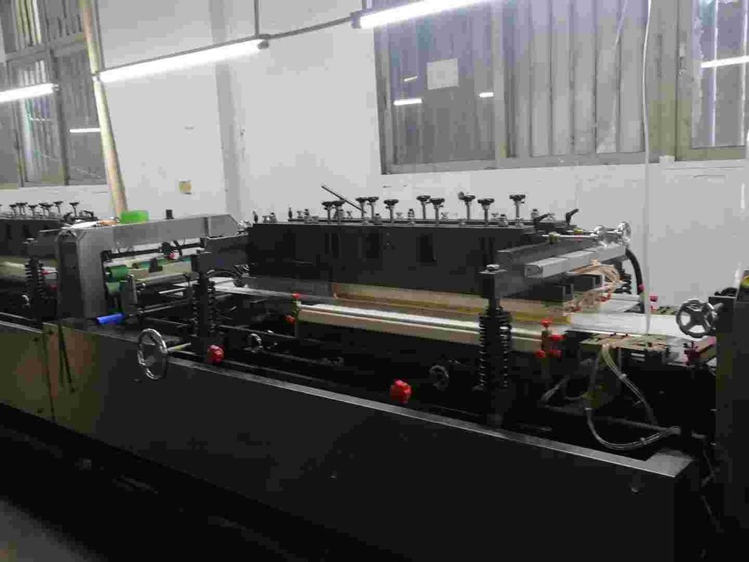 0.045-0.15mm Film Standing Pouch Machine With Zipper Type
