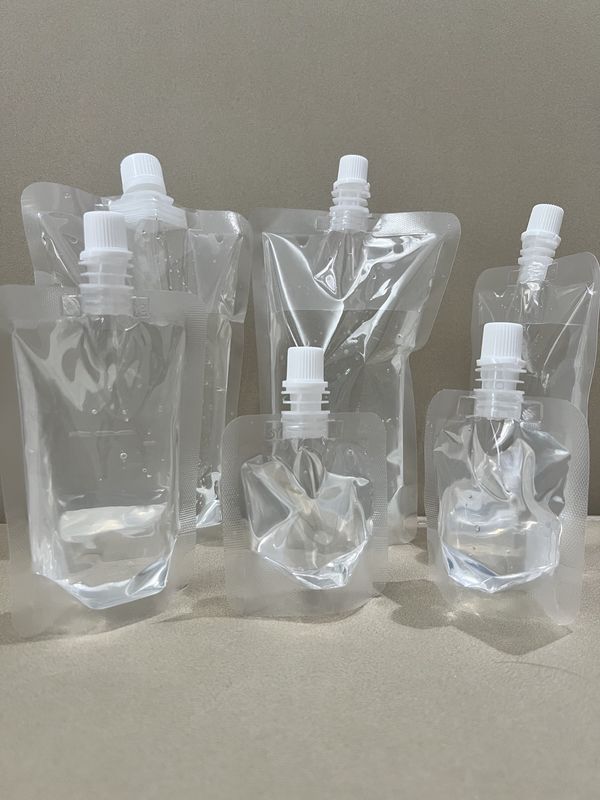 Medicine Liquid Stand Out Pouch With Spout From 100-300ml