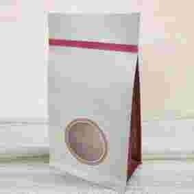 Eight Side Sealing Flat Bottom Box Pouch Sample With Digital Printing