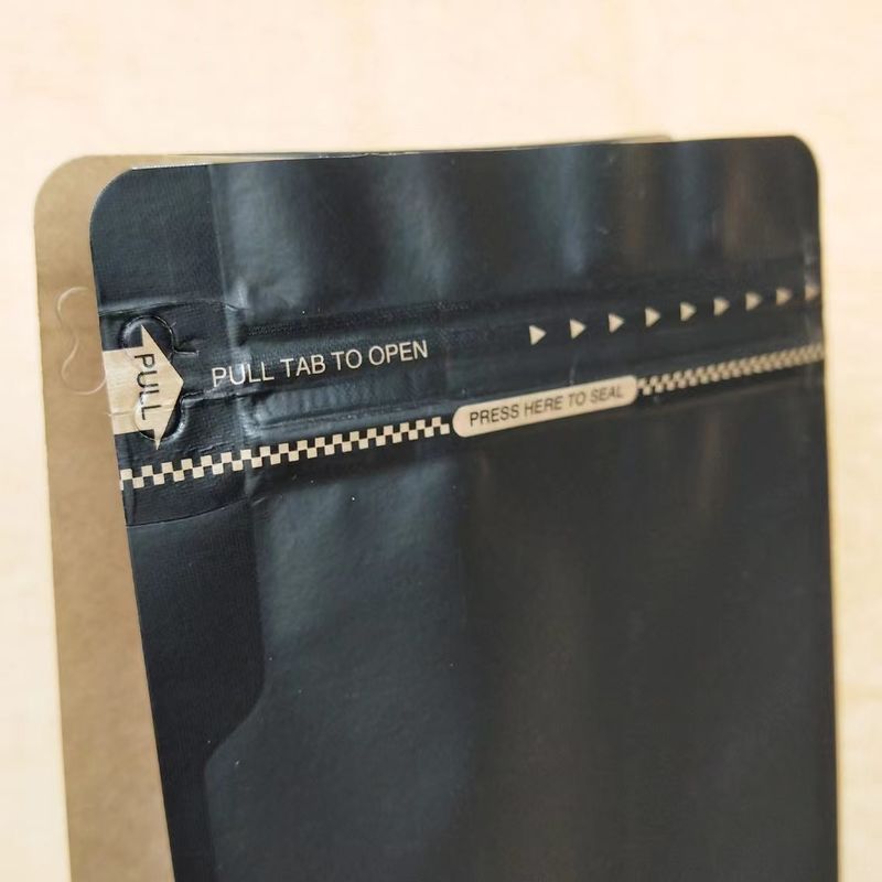 Square Bottom Flat Bottom Stand Up Pouch Sample With Digital Printing