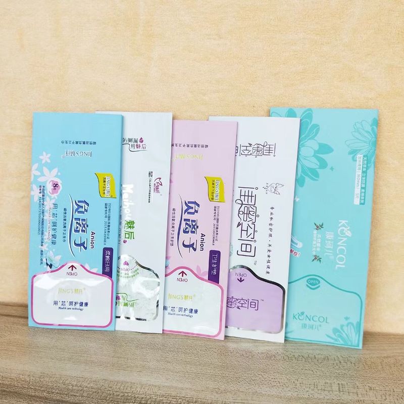 Flexible Packaging Digital Sample Center Seal Pouch Three Lamination Layers